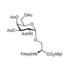 Fmoc-L-Ser(α-D-GalNAc(Ac)3)-OAllyl CAS 136497-88-6