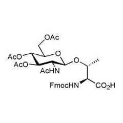 Fmoc-L-Thr(β-D-GlcNAc(Ac)3)-OH CAS 160168-40-1